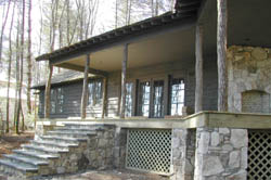 The Carver Group, Greenville, SC - Custom Home Builders specializing in fine woodwork - Bear Wallow Springs, Lake Toxaway, NC - Golf Cottage