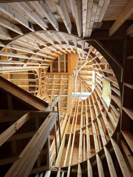 Spiral-Staircase-Framing